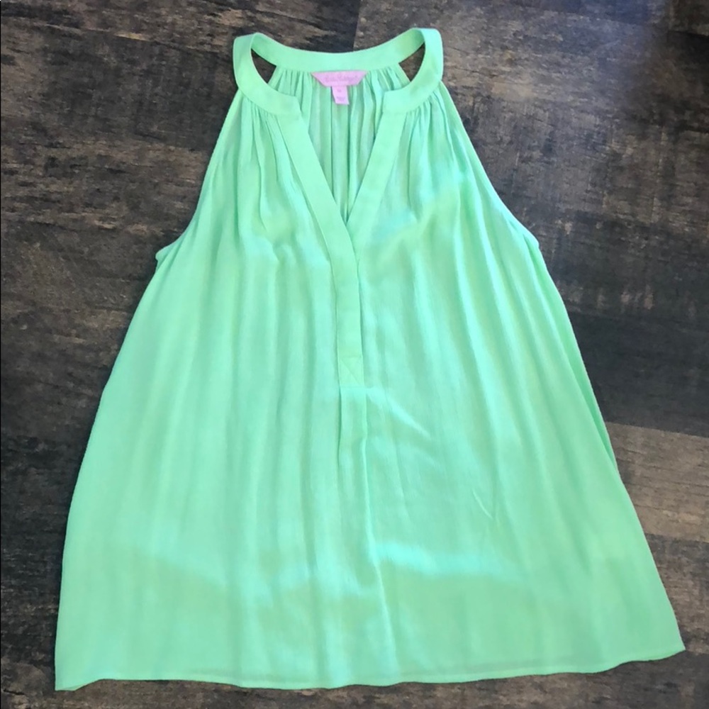 Lilly Pulitzer Green Top XS